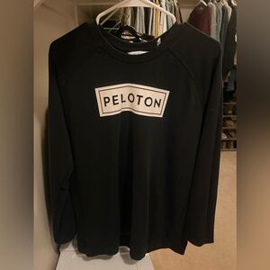Peloton Black Crew Neck Sweatshirt